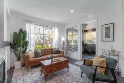 Front exterior of 110 1468 St. Andrews Avenue, North Vancouver, BC