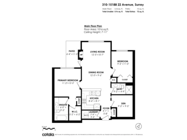 310 15188 22 Avenue, Surrey, BC, Surrey — Apartment/Condo for sale