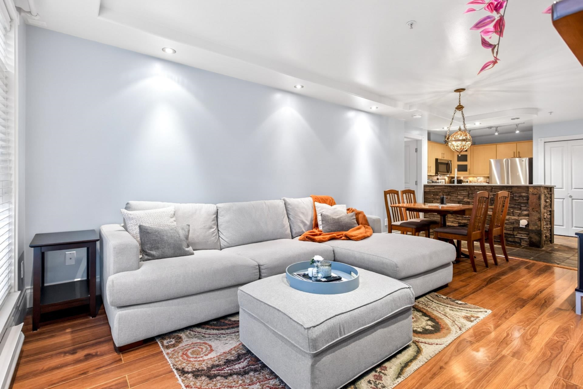 Dining Area Photo of 102 3122 St Johns Street, Port Moody, BC