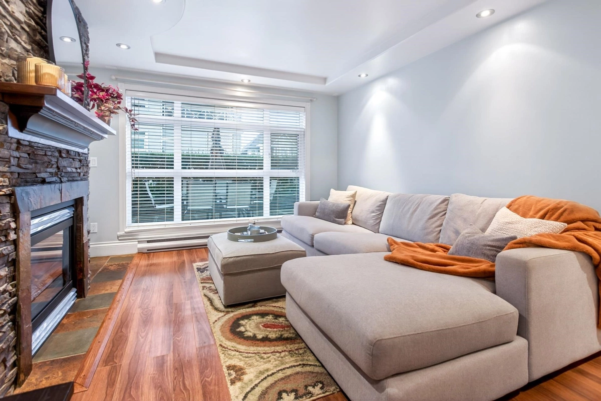 Family Room Photo of 102 3122 St Johns Street, Port Moody, BC