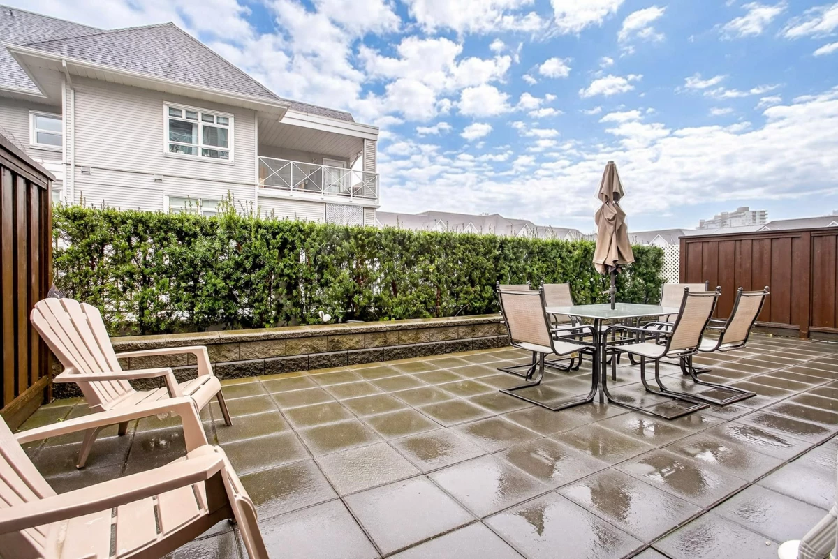 Outdoor Patio Photo of 102 3122 St Johns Street, Port Moody, BC