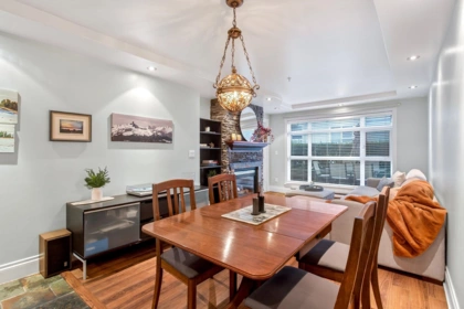 Breakfast Nook Photo of 102 3122 St Johns Street, Port Moody, BC
