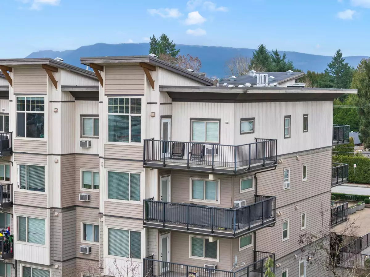Exterior Rear Photo of 402 11935 Burnett Street, Maple Ridge, BC