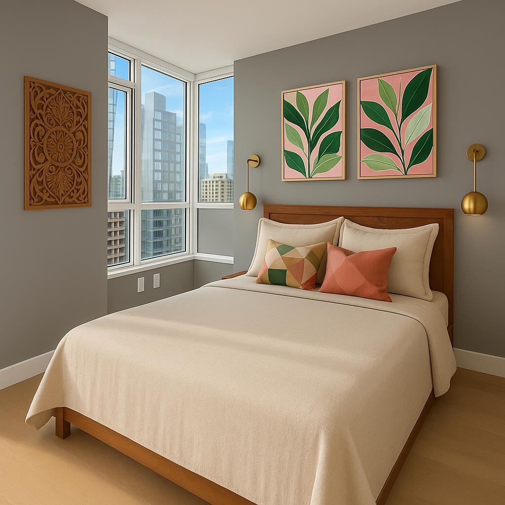 Bedroom 4 Photo of 3501 1328 W Pender Street, Vancouver, BC