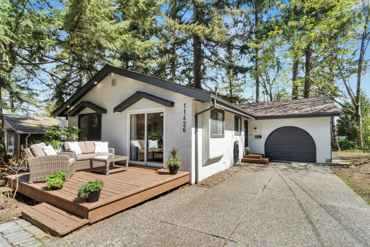 Exterior Rear Photo of 11426 141a Street, Surrey, BC