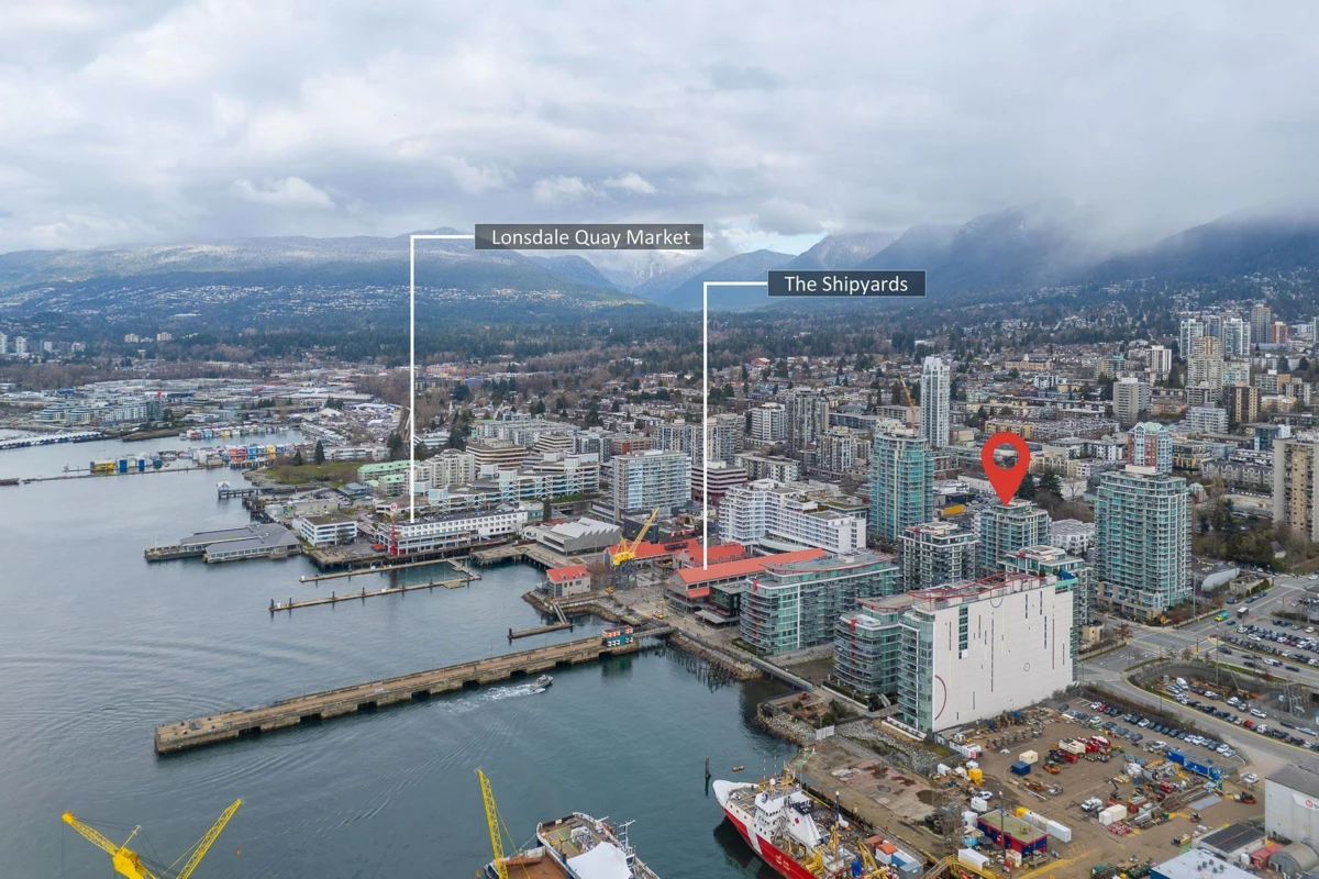 Office / Den Photo of 405 168 E Esplanade, North Vancouver, BC