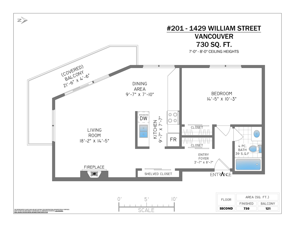 Garage Interior Photo of 201 1429 William Street, Vancouver, BC