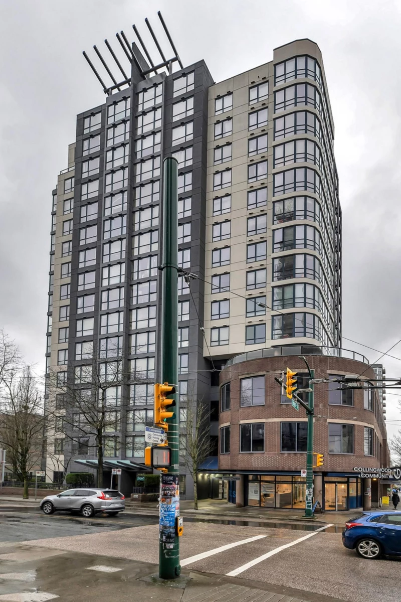 Exterior Rear Photo of 205 3438 Vanness Avenue, Vancouver, BC