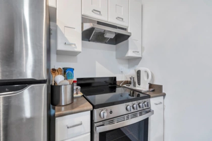 Kitchen Island Photo of 205 3438 Vanness Avenue, Vancouver, BC