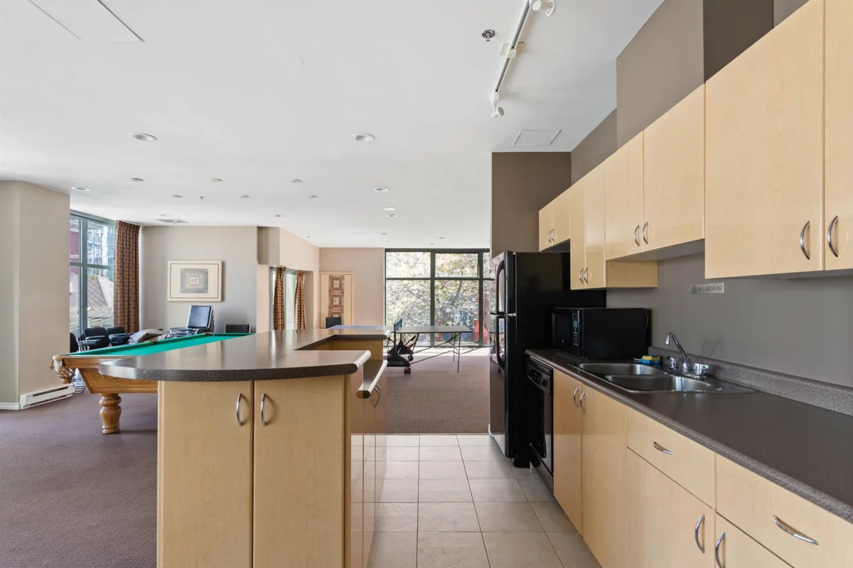 Aerial View of 1605 1239 W Georgia Street, Vancouver, BC