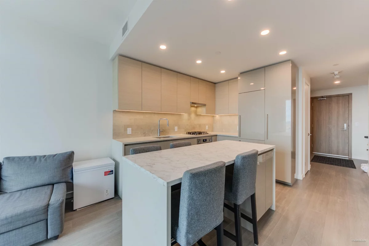 Living Room Photo of 2704 2186 Gilmore Avenue, Burnaby, BC