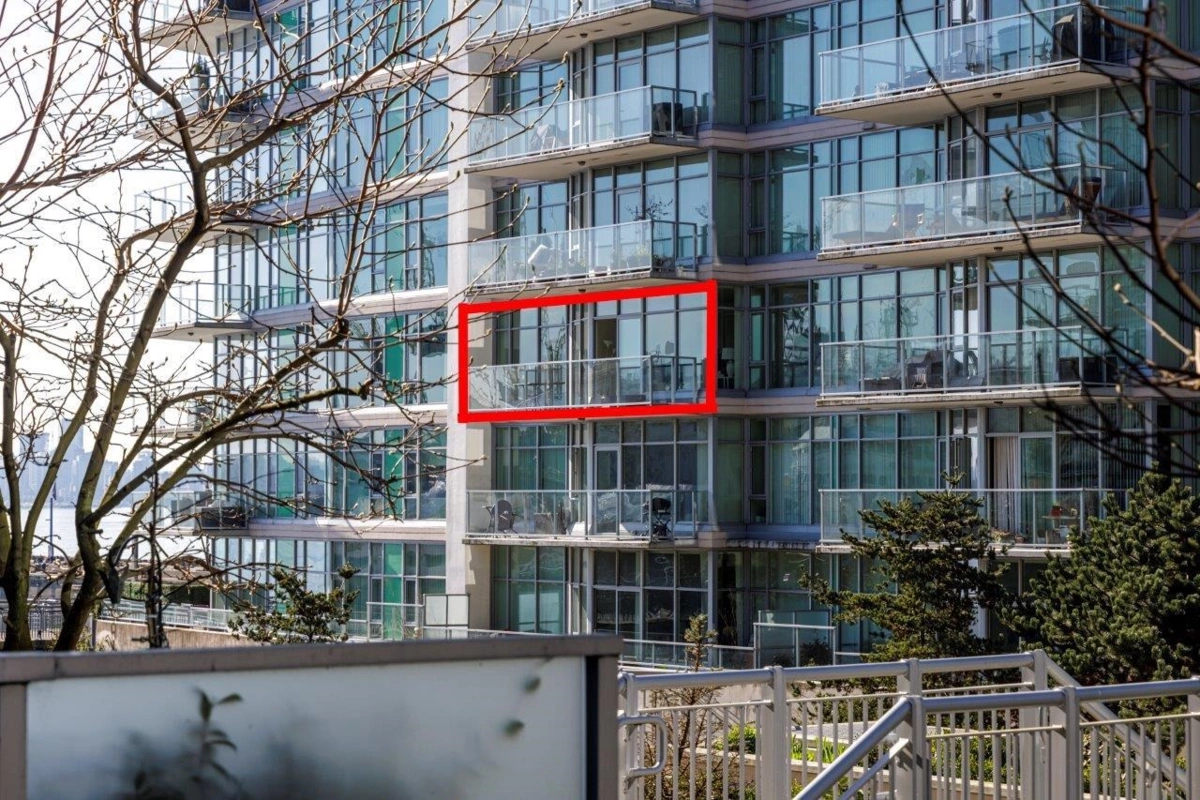 Exterior Rear Photo of 304 175 Victory Ship Way, North Vancouver, BC