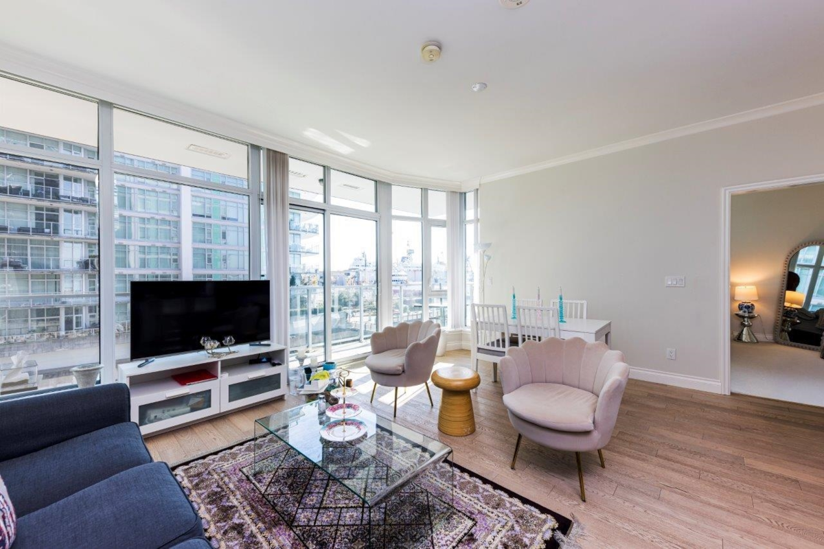 Family Room Photo of 304 175 Victory Ship Way, North Vancouver, BC