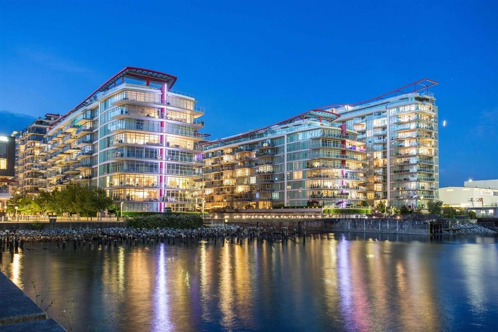 Outdoor Patio Photo of 304 175 Victory Ship Way, North Vancouver, BC