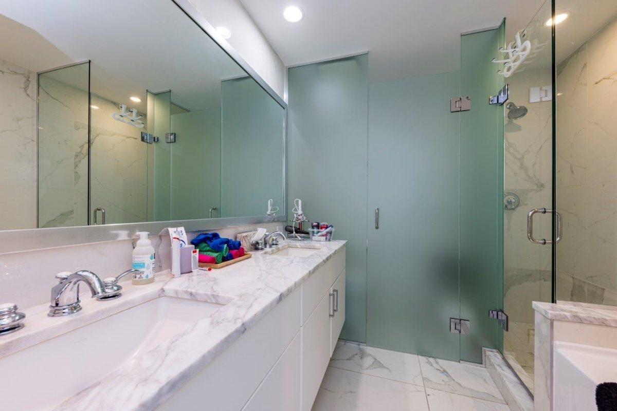 Primary Bathroom Photo of 304 175 Victory Ship Way, North Vancouver, BC