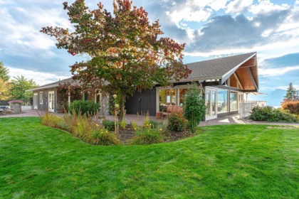 Aerial View of 3029 Spruce Drive, No City Value, BC