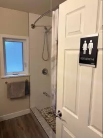 Powder Room Photo of 5702 Medusa Street, Sechelt, BC