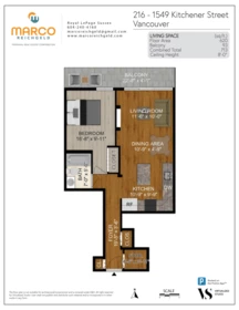 Laundry Room Photo of 216 1549 Kitchener Street, Vancouver, BC