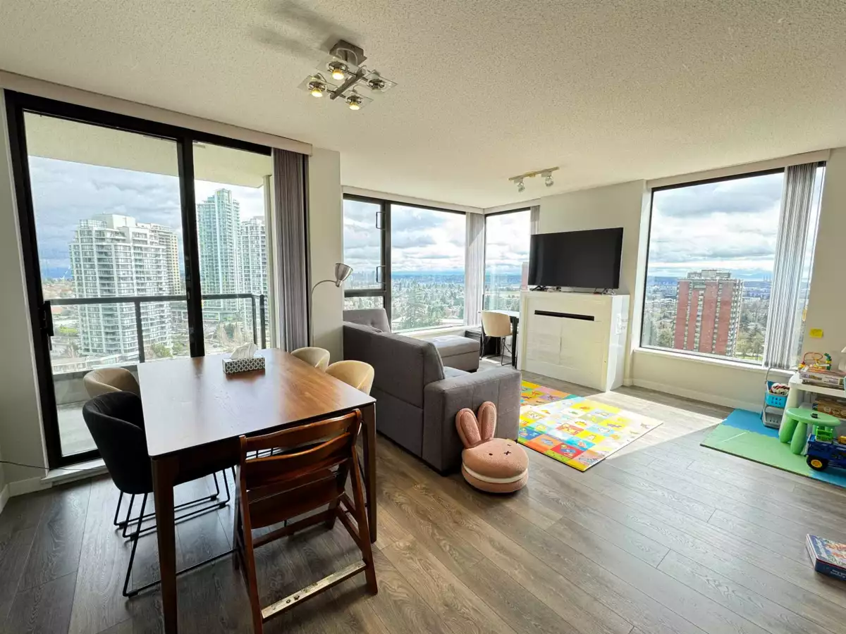 Living Room Photo of 1606 7063 Hall Avenue, Burnaby, BC