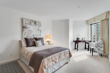 Bedroom 3 Photo of 504 1600 Hornby Street, Vancouver, BC