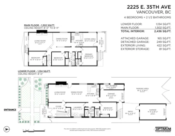 Front Yard Photo of 2225 E 35th Avenue, Vancouver, BC
