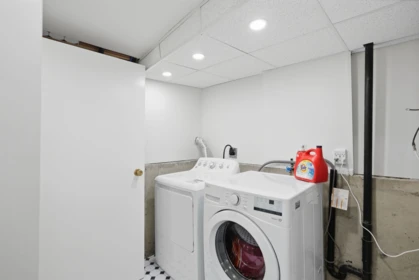 Basement Recreation Room Photo of 7506 Westbank Place, Vancouver, BC