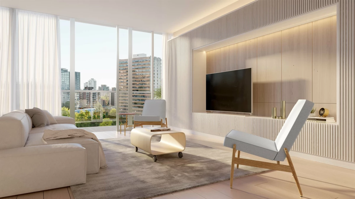 Living Room Photo of 504 1515 W Alberni Street, Vancouver, BC