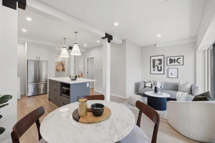 Kitchen Island Photo of 207 1535 Nelson Street, Vancouver, BC