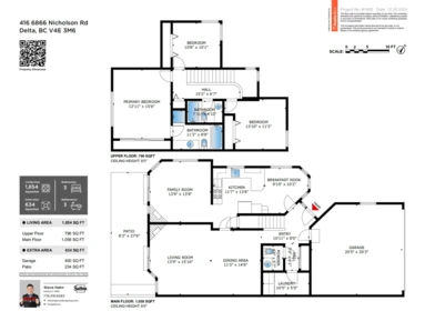 Basement Recreation Room Photo of 416 6866 Nicholson Road, Delta, BC