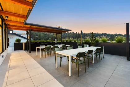 Outdoor Deck Photo of 105 2015 St. Johns Street, Port Moody, BC