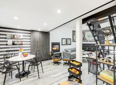 Aerial View of 609 Lidster Place, New Westminster, BC