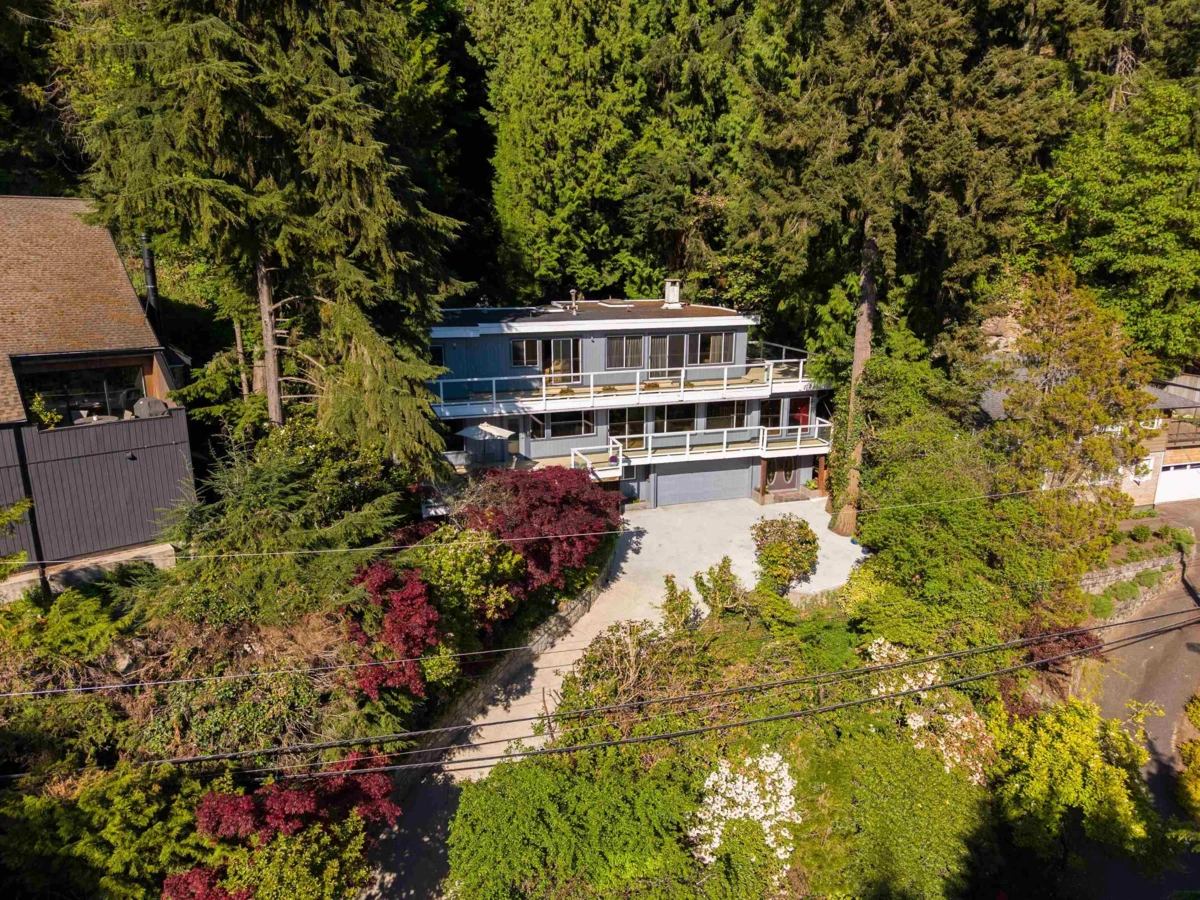 Exterior Rear Photo of 3897 Bayridge Avenue, West Vancouver, BC
