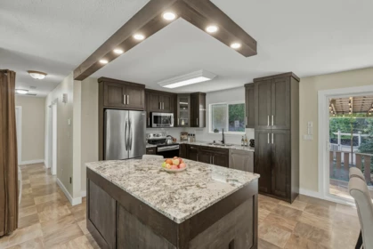 Kitchen Island Photo of 6105 Dallas Drive, No City Value, BC