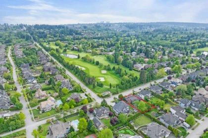 Aerial View of 16383 High Park Avenue, Surrey, BC