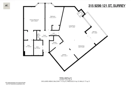 Outdoor Patio Photo of 315 9299 121 Street, Surrey, BC