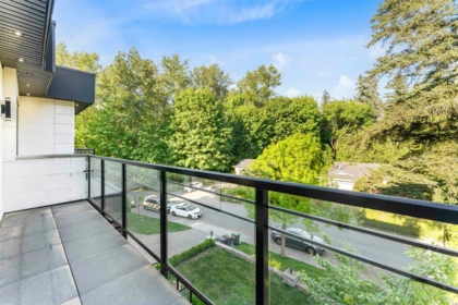 Aerial View of 7585 143 Street, Surrey, BC
