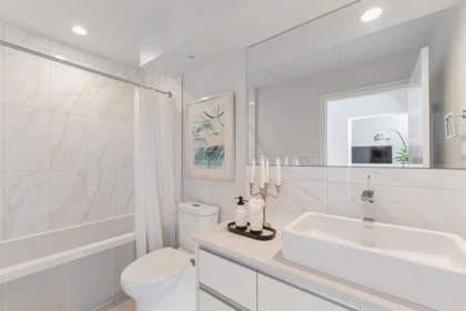 Powder Room Photo of 202 528 W King Edward Avenue, Vancouver, BC