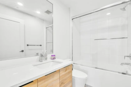 Basement Recreation Room Photo of 212 14818 60 Avenue, Surrey, BC
