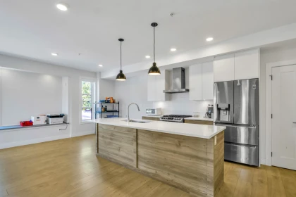 Kitchen Island Photo of 212 14818 60 Avenue, Surrey, BC