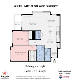 Swimming Pool Photo of 212 14818 60 Avenue, Surrey, BC