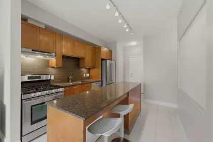 Kitchen Island Photo of 408 5955 Iona Drive, Vancouver, BC