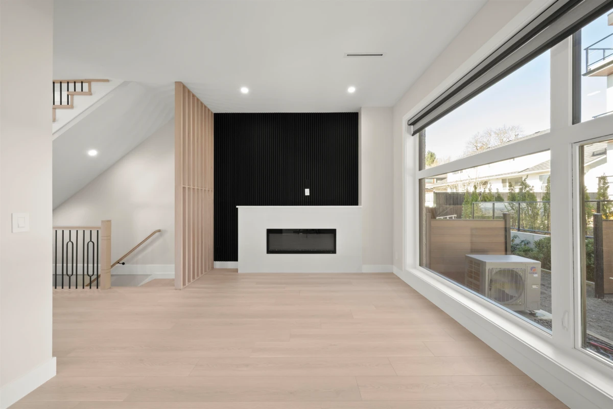 Living Room Photo of 3 4558 Portland Street, Burnaby, BC