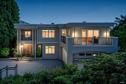 Exterior Rear Photo of 574 St. Andrews Place, West Vancouver, BC