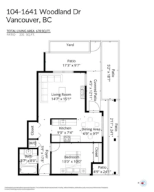 Entry Foyer Photo of 104 1641 Woodland Drive, Vancouver, BC