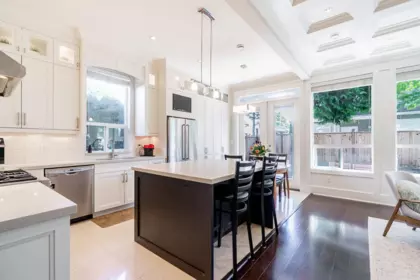 Kitchen Island Photo of 4988 Duncliffe Road, Richmond, BC
