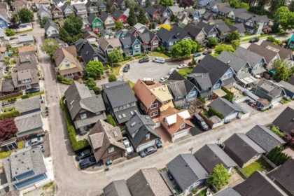Aerial View of 178 Pier Place, New Westminster, BC