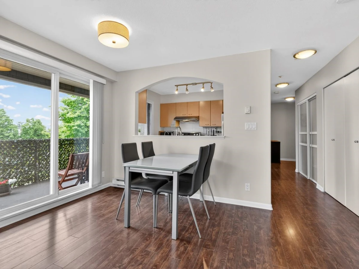 Dining Area Photo of 310 8495 Jellicoe Street, Vancouver, BC