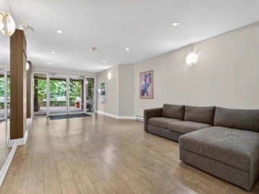 Basement Recreation Room Photo of 310 8495 Jellicoe Street, Vancouver, BC