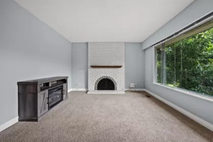 Aerial View of 443-445 W Keith Road, North Vancouver, BC