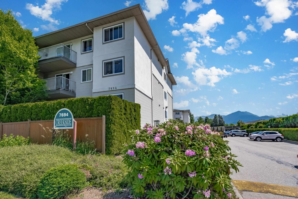Exterior Rear Photo of 215 7694 Evans Road, Chilliwack, BC